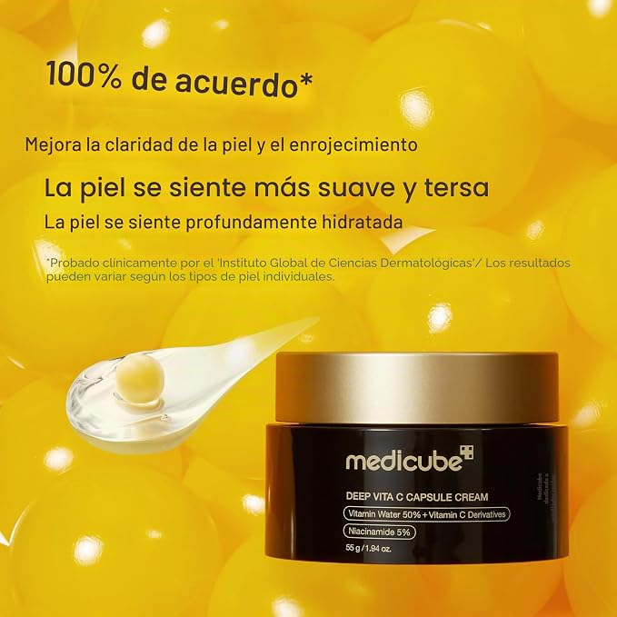 Norielle Skin – Crema Facial con Cápsulas de Vitamina C