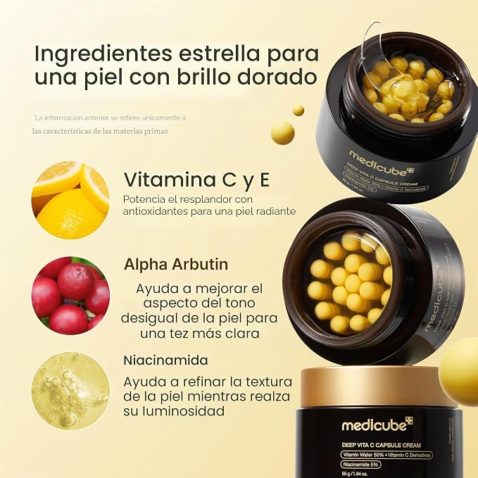 Norielle Skin – Crema Facial con Cápsulas de Vitamina C